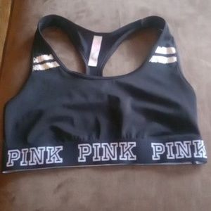 Pink Victoria's Secret bra